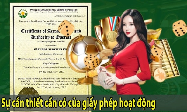 Cổng game được chứng nhận uy tín hợp pháp với giấy tờ xác nhận rõ ràng