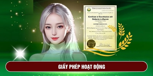 Cổng game được chứng nhận từ PAGCOR