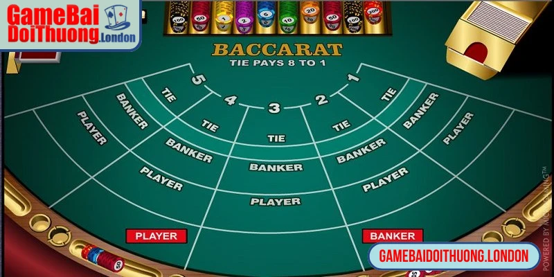 Cách tính điểm trong Baccarat tuân thủ theo nguyên tắc chung