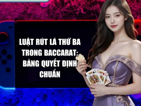Luật Rút Lá Thứ Ba Trong Baccarat: Bảng Quyết Định Chuẩn